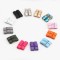 New Colorful Shoelaces Press Shoe Buckle Metal Shoelace Clip Press Lock Kids Adult Shoes Accessories Sneaker Kits Metal Laces