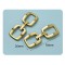 2025 Fashion Bling Metal Square Shoe Belt Bag Accessories Shoe Buckles Ladies Shoes