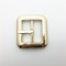 2024 Fashion Manufacturing 35mm Gold Belt Buckle Center Custom Made Square Belt Buckles