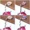 Decoration Parts Accessories Holder For Table Unique Crystal Rhinestonetable Bag Hook Hand Bag Hanger Hook Table Bag Hook