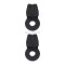 Custom Plastic Adjustable Shoe Buckle Accessories Shoe Buckle Automatic Laces