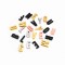 Durable Full Set Of Alphabet 26 Letters Metal Ornament Brand Name Adjustable Buckles For Bags/shoes Decoration