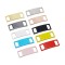 Custom Shoe Accessories Metal Shoe Buckle Sneaker Square Shoelace Buckle