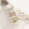 Olian Fashion Metal Shoe Charms Luxury Rhinestone Sneaker Charm Girl Gift Shoe Decoration Diy Shoelaces Buckles Shoe Accessories