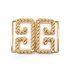 Wholesale High Quality Fashion Shoes Accessories Metal Adjustable Lapel Shoe Buckle Decorative Side Release Belt Buckles