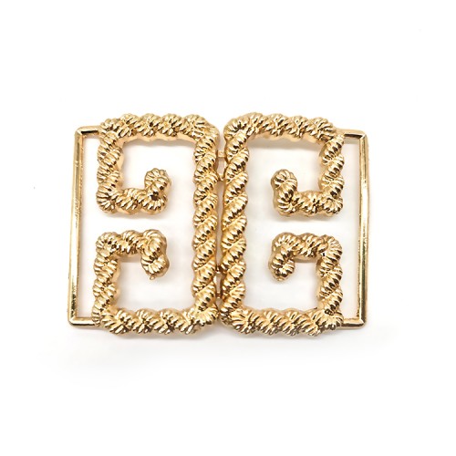 Wholesale High Quality Fashion Shoes Accessories Metal Adjustable Lapel Shoe Buckle Decorative Side Release Belt Buckles