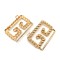 Wholesale High Quality Fashion Shoes Accessories Metal Adjustable Lapel Shoe Buckle Decorative Side Release Belt Buckles