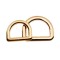Custom Alloy Handbag Hardware D Ring Loop Buckled Dog Collar Buckle For Bag Part Accessories
