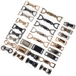 High Quality Buckle Metal Closure Metal Clasps Buckle Strap Metal Snap Button Shoe Decoration Twist Lock Bucklebuckle