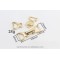High Quality Buckle Metal Closure Metal Clasps Buckle Strap Metal Snap Button Shoe Decoration Twist Lock Bucklebuckle