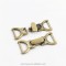 High Quality Buckle Metal Closure Metal Clasps Buckle Strap Metal Snap Button Shoe Decoration Twist Lock Bucklebuckle