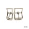 Heavy Bag Strap Buckle 3/4" Metal Roller Pin Buckle For Bag Hardware Accessories