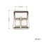Heavy Bag Strap Buckle 3/4" Metal Roller Pin Buckle For Bag Hardware Accessories