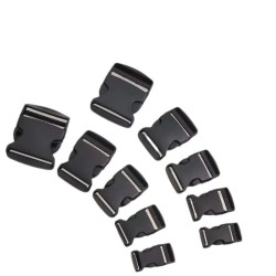 Adjustable Quick Buckles Suitcase Accessories Trolley Bag Parts Plastic Side Quick Release Buckle For Backpacks Bag Buckles