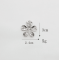 Designers Metal Luxury Bling Custom Rhinestone Metal Disigners Metal Brand Clog Shoe Charms For Clog Shoes Decoration Wholesale