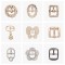 Factory Direct Shoe Decoration Accessories 16mm Pin Buckle For Men Women Shoes