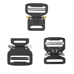 High Quality 39mm Metal Buckles For Bags Metal Strap Bag Clip Buckle Odd Type Belt Buckle Clasp For Backpacks
