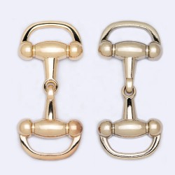 Waistband Decoration Plating Metal Buckles For Shoes