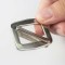 Wholesales High Quality Custom 25mm Inner Width Metal Adjuster Release Tri Glide Steel Buckle For Safety Belts