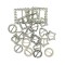 Metal Accessories Bag Buckle Clothing Shoelace Accessories Metal Shoe Buckle Clips Accessories Shoe Buckle