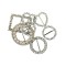 Metal Accessories Bag Buckle Clothing Shoelace Accessories Metal Shoe Buckle Clips Accessories Shoe Buckle
