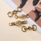 High Quality Acrylic Shoe Accessories Buckles Metal Removable Shoe Decorative Buckles For women Men Charms