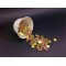 Double Sun Flower Tray Rhinestone Decorative Buckle With Rhinestone-dot Diamond Diy Sewing Clothing And Wedding Dresses