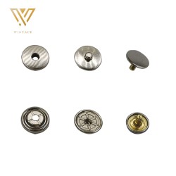 Wholesale High Quality Horseshoe Buckle Custom Button Logo