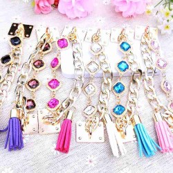 Trendy Luxury Designer Metal Shoe Chain For Decoration Accessories Summer Shoe Charms For Sneakers Clog Diamond Shoe Buckles