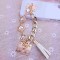 Trendy Luxury Designer Metal Shoe Chain For Decoration Accessories Summer Shoe Charms For Sneakers Clog Diamond Shoe Buckles