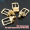 Factory Outlet Custom Zinc Alloy Metal Laser Logo 35/40mm Spinning Reversible Pin Belt Buckles Man's Waist Leather Belt Buckle