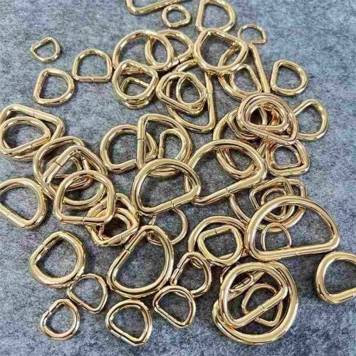 Bag Accessories D-buckle Connection Metal Horseshoe Ring Semicircle Satchel Backpack Side D-shaped Buckle Luggage Chain/belt Use