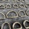Bag Accessories D-buckle Connection Metal Horseshoe Ring Semicircle Satchel Backpack Side D-shaped Buckle Luggage Chain/belt Use