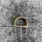 Bag Accessories D-buckle Connection Metal Horseshoe Ring Semicircle Satchel Backpack Side D-shaped Buckle Luggage Chain/belt Use
