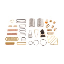 High Quality Wholesale Swimwear Bra Front Reusable Metal Buckles Underwear Accessory Bra Buckle Front Closure Clasp