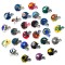 Hot Sales Us Football Teams Logo Helmet Shoes Buckles Pvc Diy Shoes Clips 32 Nfl Teams Logo Sport Hole Slipper Shoes Charms