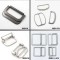 Bag Adjustable Backpack Strap Metal Luggage Lock Slide Buckle