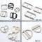 Bag Adjustable Backpack Strap Metal Luggage Lock Slide Buckle