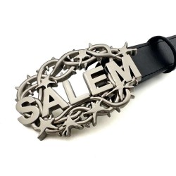 Custom Letter Shape Metal Belt Buckle Brand Logo Matt Silver Plating Metal 38mm Alloy Buckle For Man