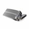 Nickel Free Zinc Alloy Custom Logo Silver Buckles For Men Belt