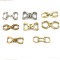 Customized Various Styles Of Shoe Chain Decoration Metal Shoe Buckle Logo