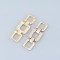 Wholesales Zinc Alloy Chain For Shoe Accessory Women Sandal Buckle Belt Decoration Ladies Sandals Fashions Buckle