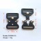Automatic Quick Release Metal Shoes Buckle 38mm Zinc Alloy Tactical Buckle