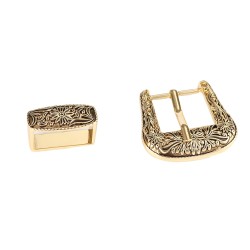 Custom Metal Buckle Square Pin Buckle Women's Alloy Shoe Buckle