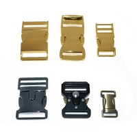 Tanai Metal Quick Side Release Buckle Bracelet Clip Clasps For Leather Strap Dog Collars