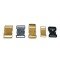 Tanai Metal Quick Side Release Buckle Bracelet Clip Clasps For Leather Strap Dog Collars