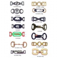 Customized Various Styles Metal Shoes Buckles Decorative Chain For Slippers With Brand Logo