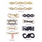 Customized Various Styles Metal Shoes Buckles Decorative Chain For Slippers With Brand Logo