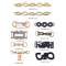 Customized Various Styles Metal Shoes Buckles Decorative Chain For Slippers With Brand Logo