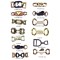 Customized Various Styles Metal Shoes Buckles Decorative Chain For Slippers With Brand Logo